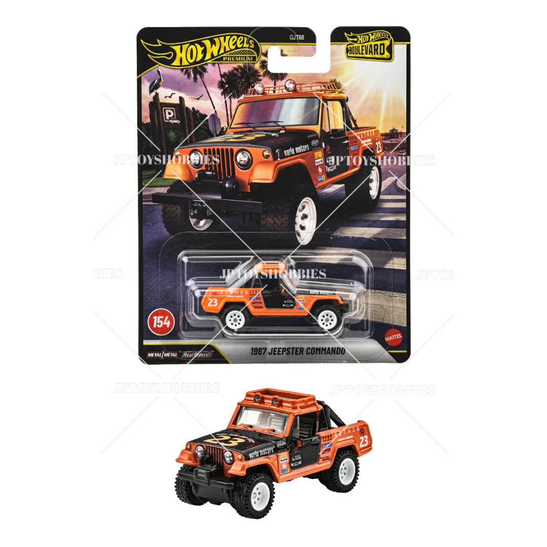 Hot Wheels Premium Boulevard 1967 Jeepster Commando【HBV069】