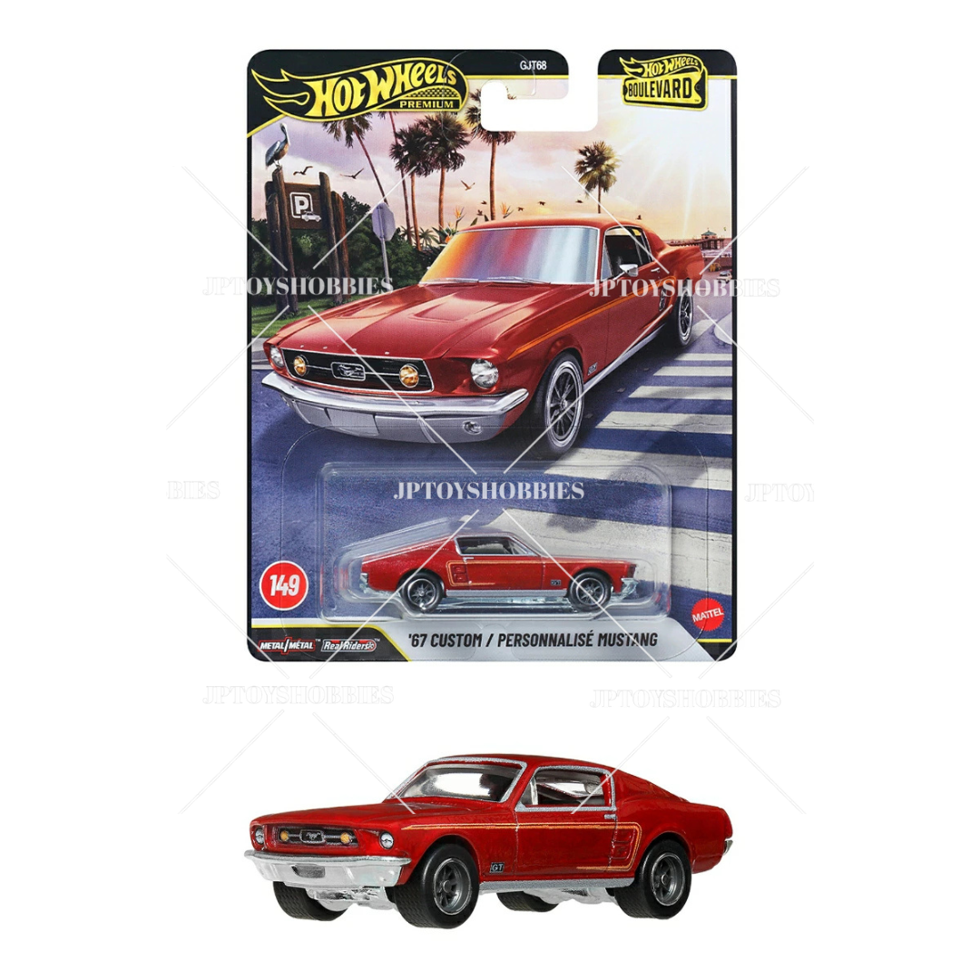 Hot Wheels Premium Boulevard '67 Custom Mustang【HBV064】