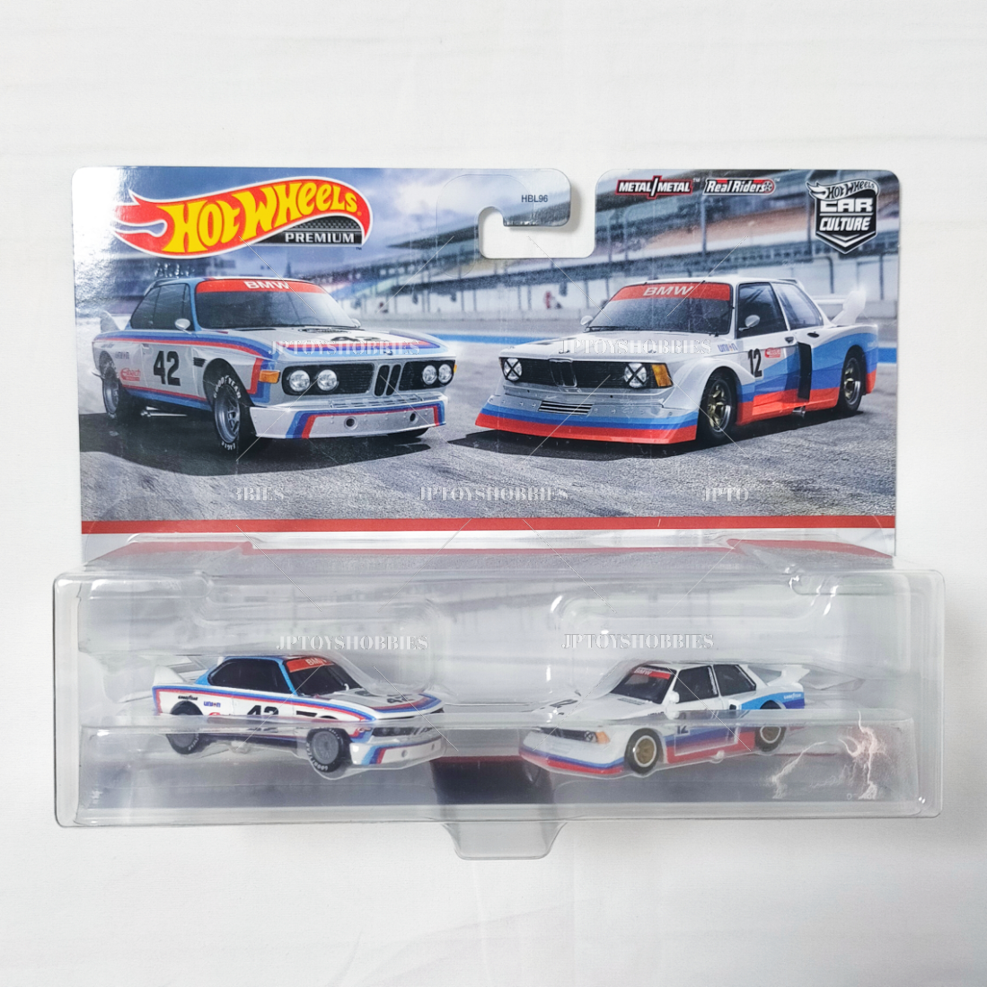 Hot Wheels Premium 2 Pack 73 BMW 3.0 CSL RACE CAR/BMW 320 GROUP 5