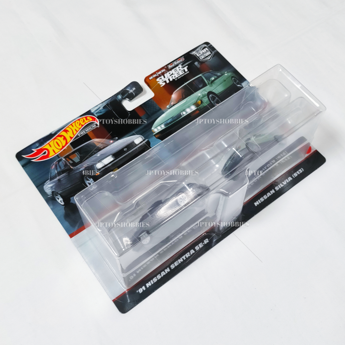 Hot Wheels Premium 2 Pack ’91 NISSAN SENTRA SE-R / SILVIA (S13)