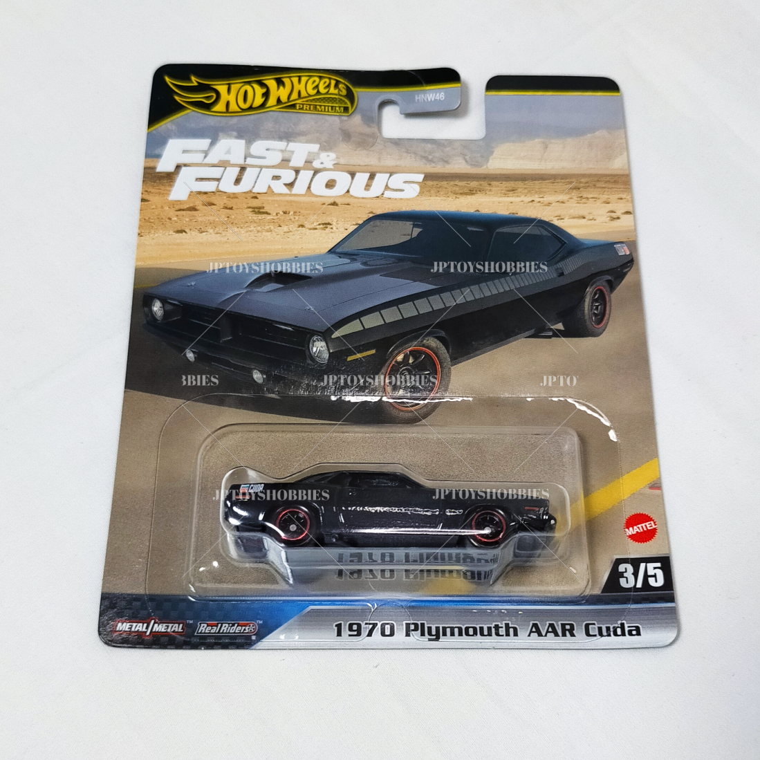 Hot Wheels Premium FAST & FURIOUS A Case 1970 Plymouth AAR Cuda