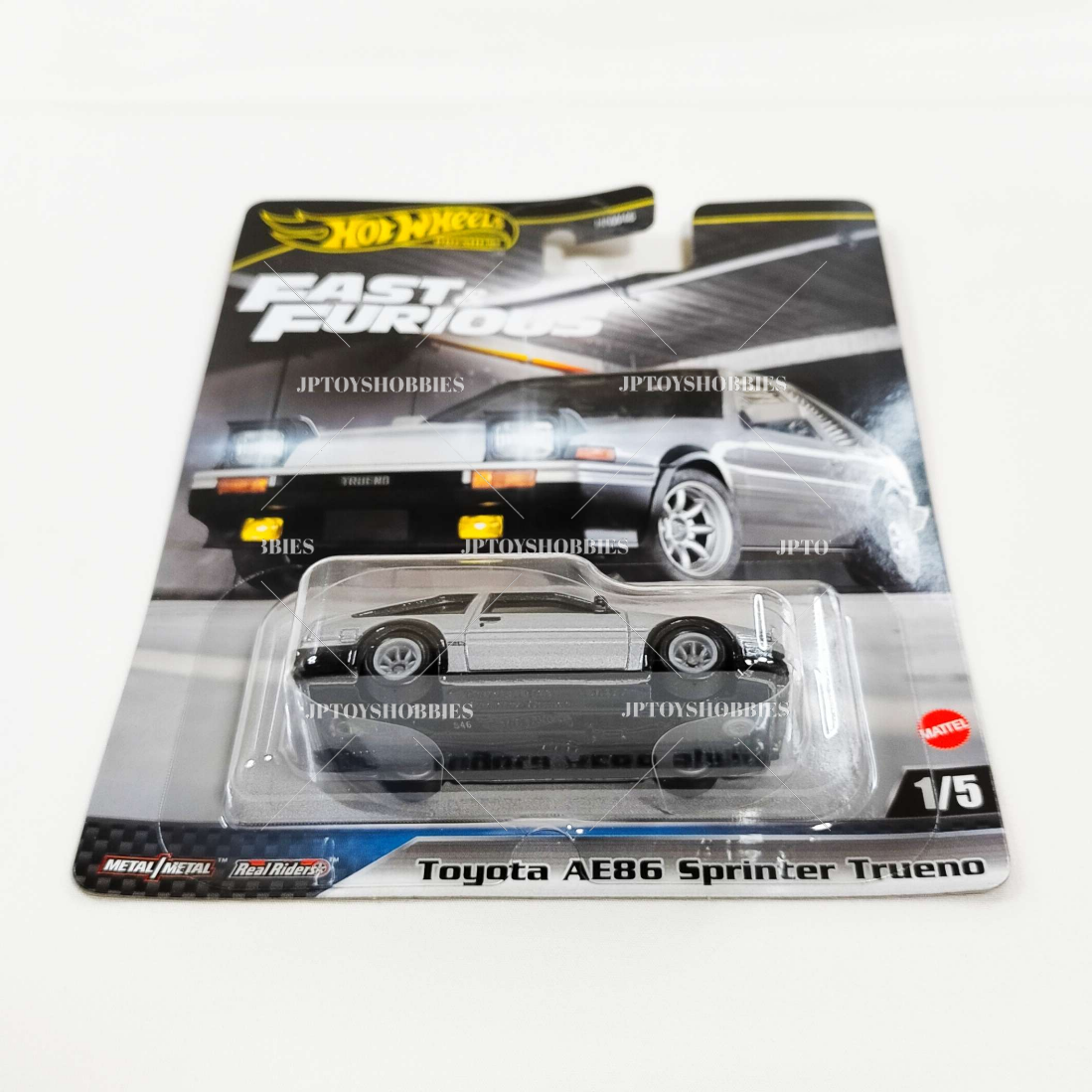 Hot Wheels FAST& FURIOUS A Case Toyota AE86 Sprinter Trueno