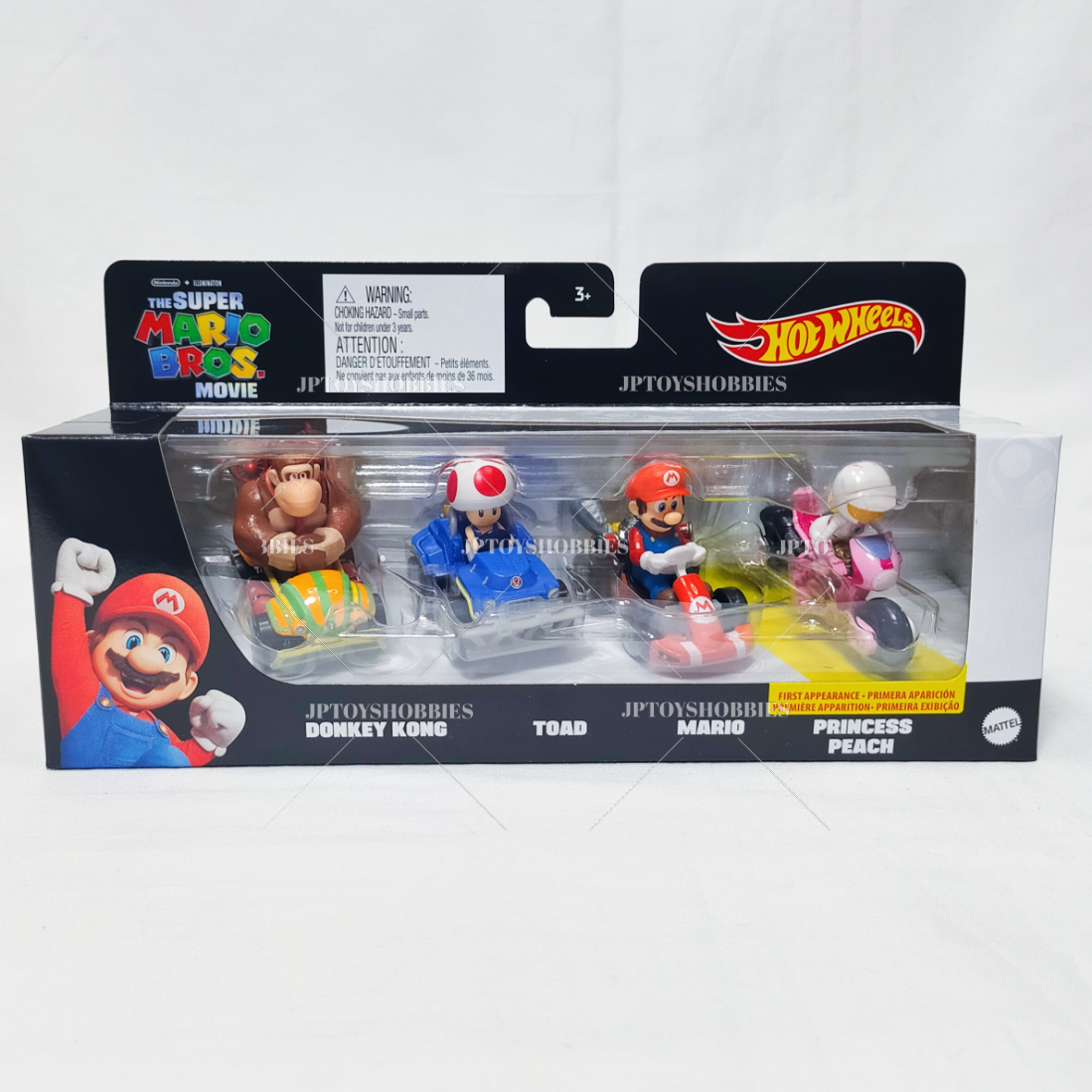Hot Wheels Mario Kart 4 Pack The Super Mario Bros. Movie【HWZ002】