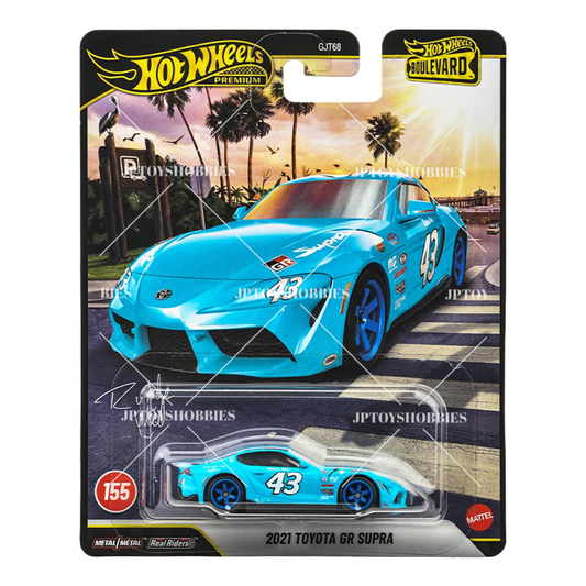 PRE-ORDER Hot Wheels Premium Boulevard 2021 Toyota GR Supra【HBV070】