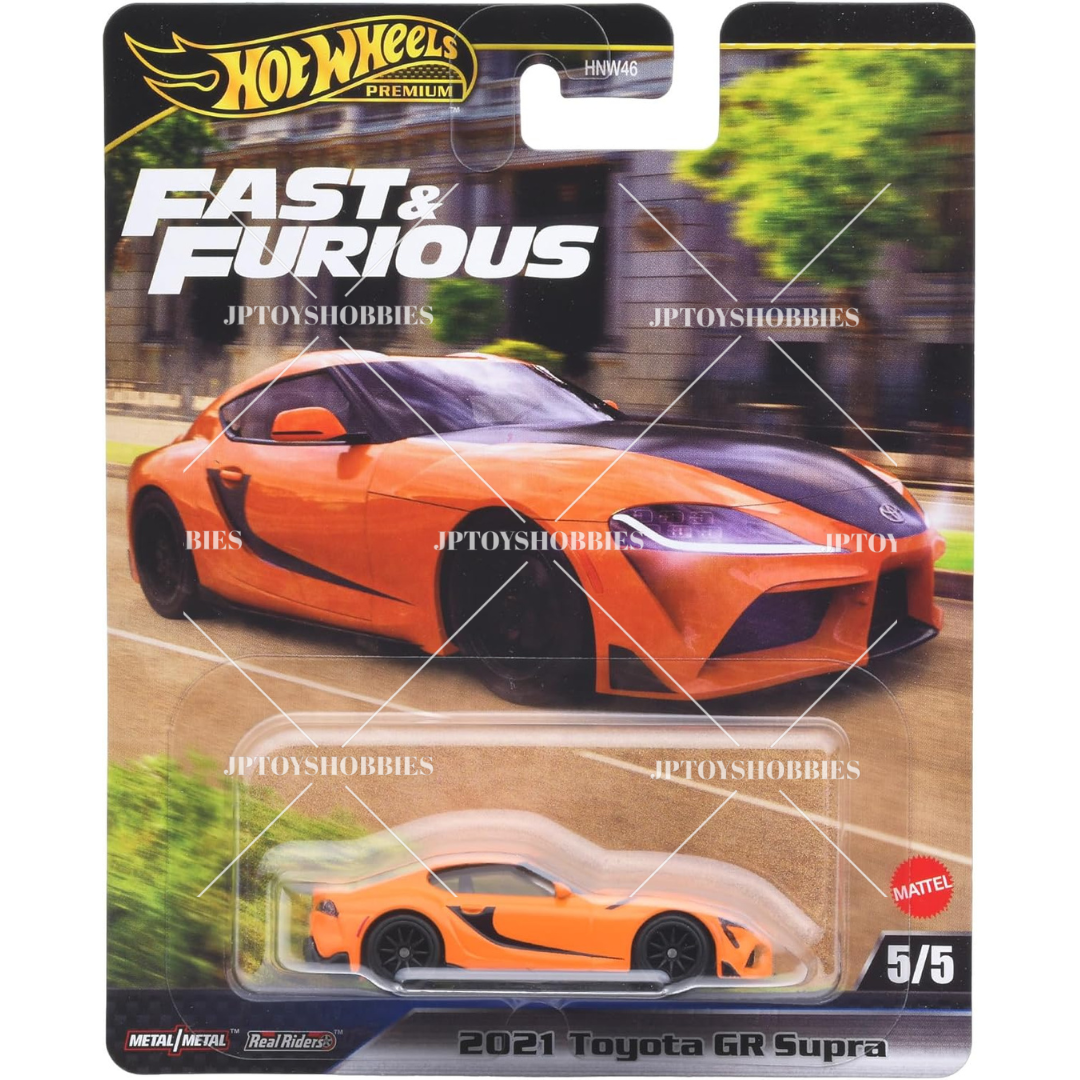 Hot Wheels Premium Fast & Furious Mix - Complete Set of 5