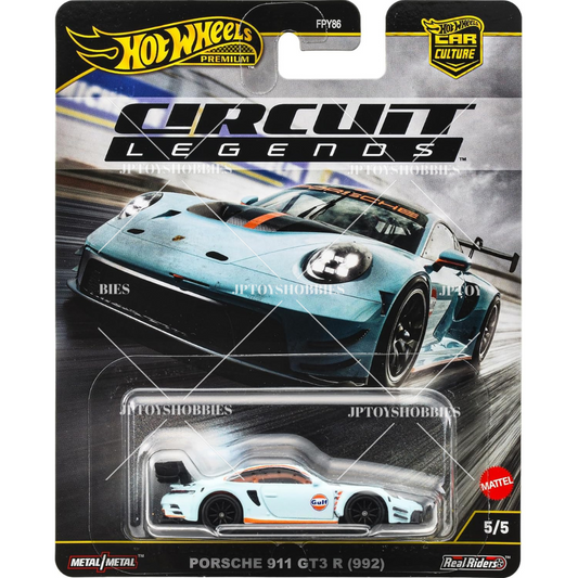 PSL 2025 Hot Wheels Premium Car Culture Circuit Legends Porsche 911 GT3 R (992)【HCL005】