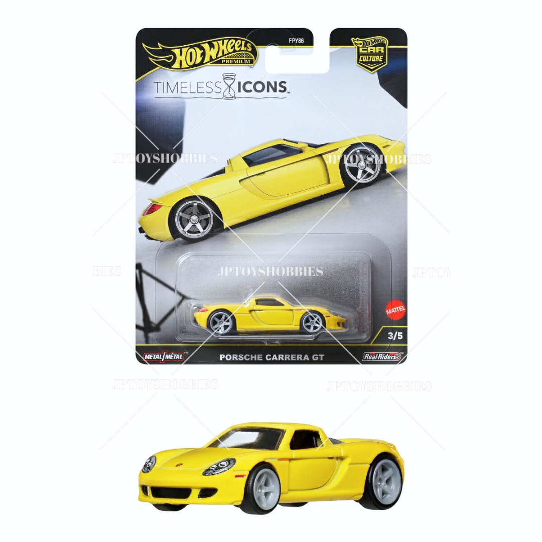 PSL 2025 Hot Wheels Premium Car Culture Timeless Icons Porsche Carrera GT【HTI003】