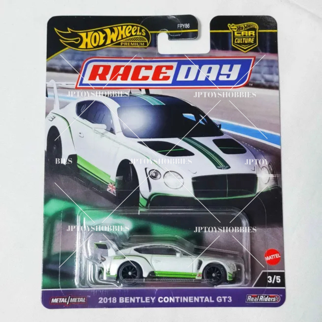 Hot Wheels Premium Car Culture Race Day 2018 Bentley Continental GT3【HRD003】
