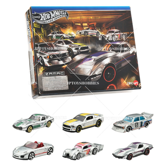 PRE-ORDER Hot Wheels Silver ZAMAC Box Multi 6 Pack【HWZ072】