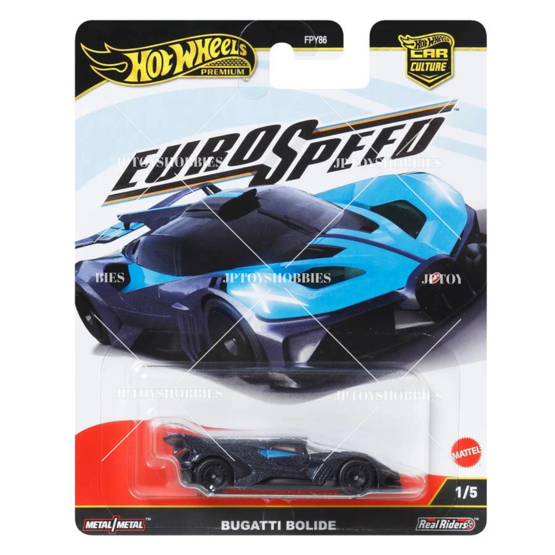 PSL 2025 Hot Wheels Premium Car Culture Euro speed Bugatti Bolide【HES005】