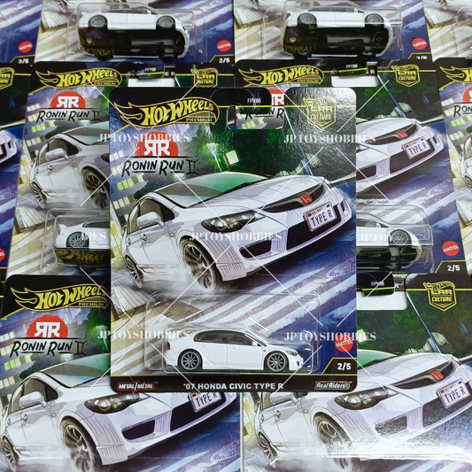 Hot Wheels Premium Car Culture RONIN RUN II '07 Honda Civic Type R【HRR001】