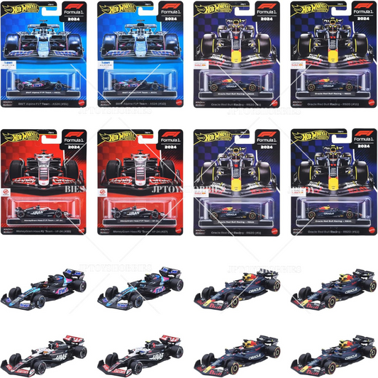 PSL 2025 Hot Wheels Premium Lace Assortment Formula 1 2024 set of 8【HWZ041】