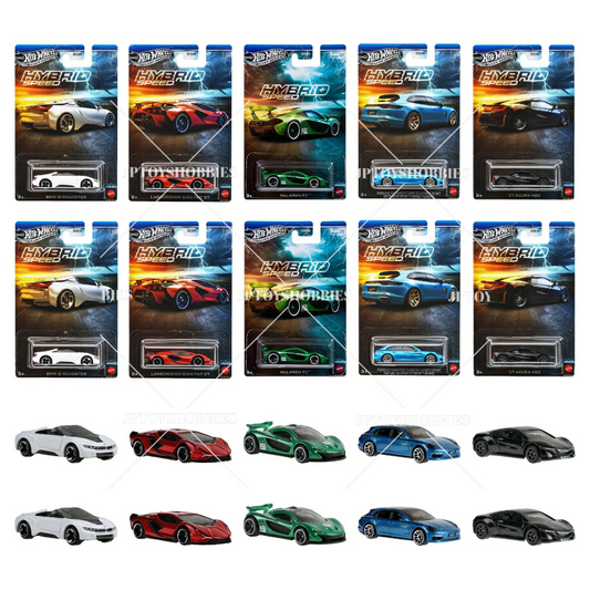 PSL 2025 Hot Wheels Theme Automotive Assortment Hybrid Speed Mix Set of 10【HWZ043】