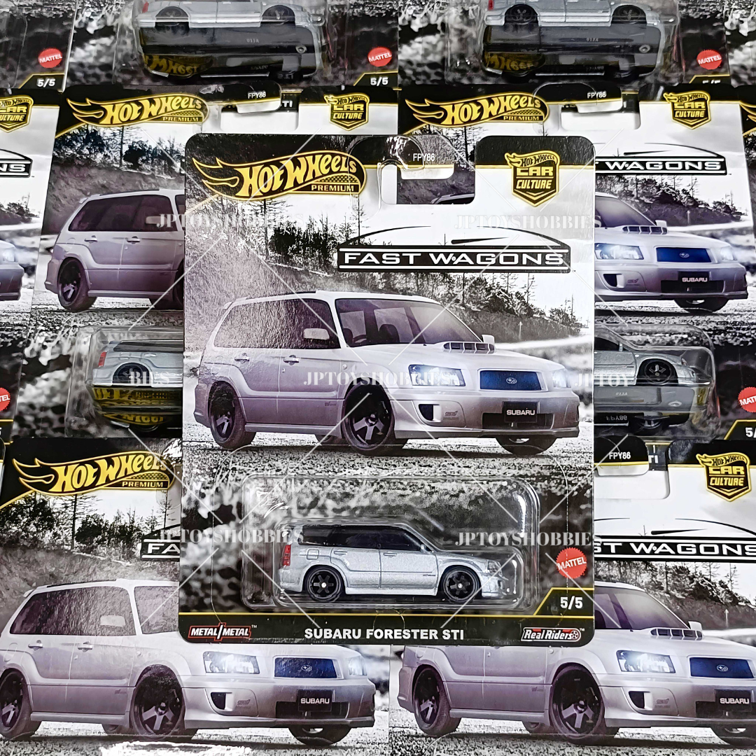 Hot Wheels Car Culture Fast Wagons Subaru Forester STI【HFW002】