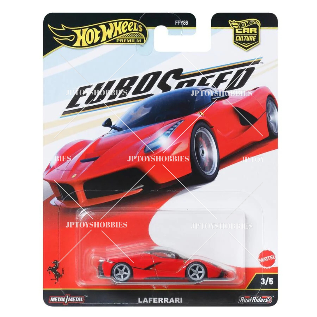 PSL 2025 Hot Wheels Premium Car Culture Euro speed LaFerrari【HES001】