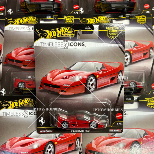 Hot Wheels Premium Car Culture Timeless Icons Ferrari F50【HTI001】