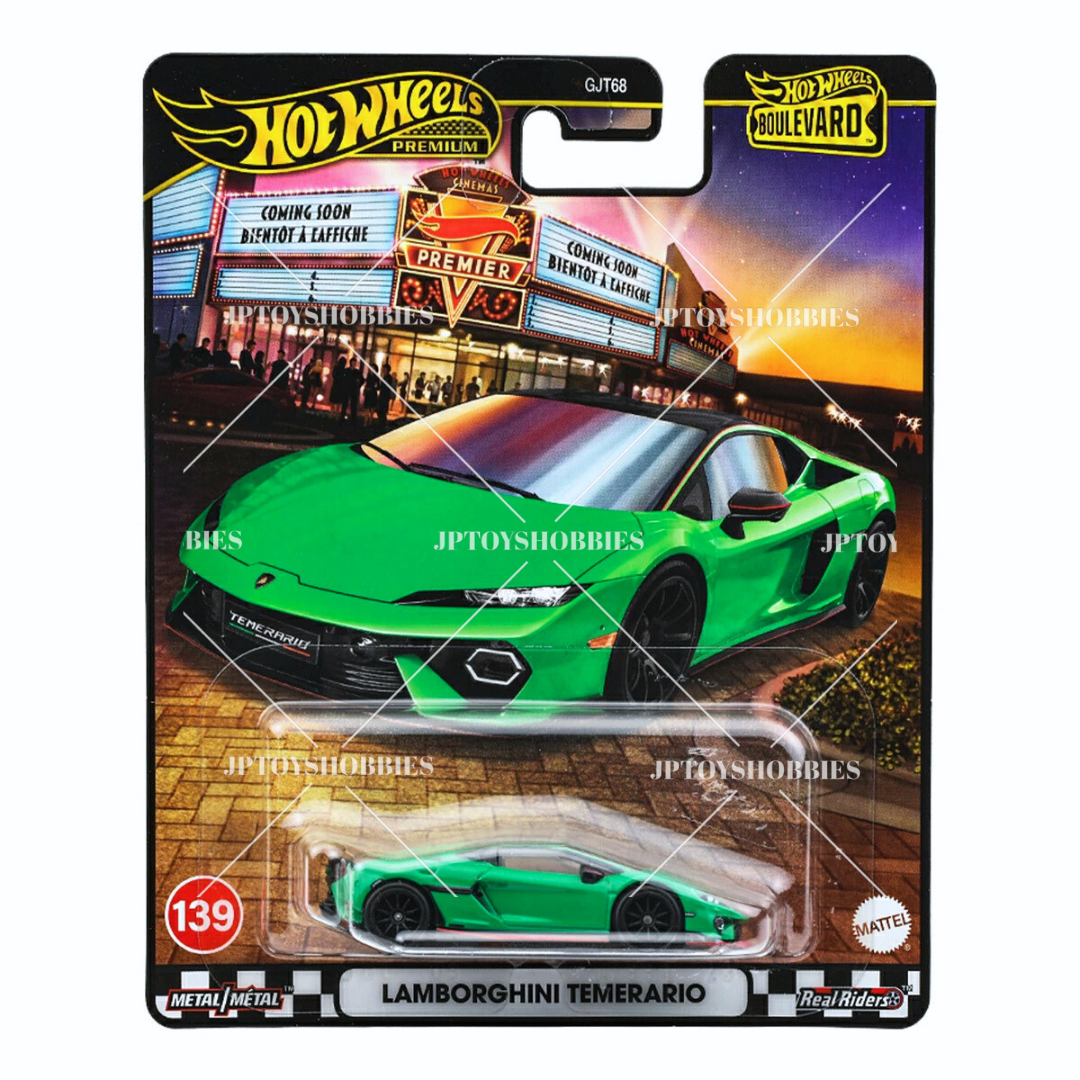 PSL 2025 Hot Wheels Premium Boulevard Lamborghini Temerario【HBV051】