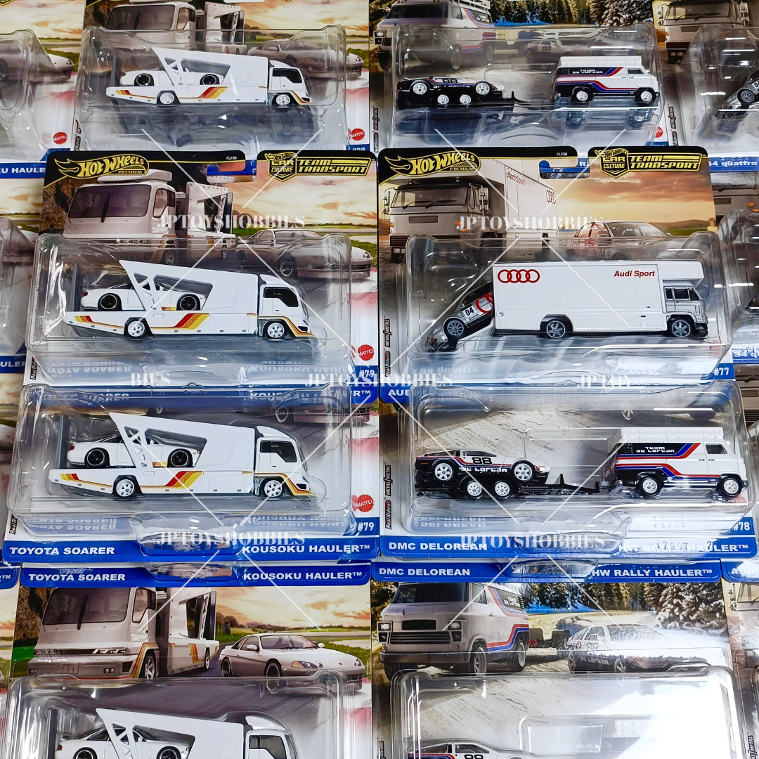 Hot Wheels Team Transport Mix F Set of 4【HTP008】