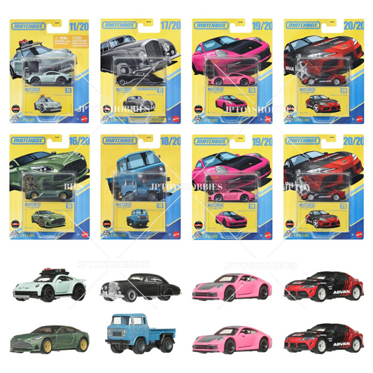 PSL 2025 Matchbox Collectors Assortment - Set of 8 / GBJ48-987H【MBX032】