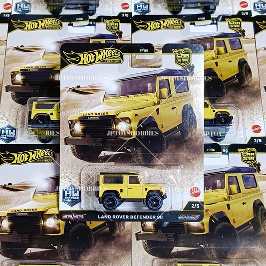 Hot Wheels Premium Car Culture Off Road Land Rover Defender 90【HOR010】