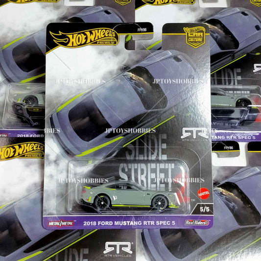Hot Wheels Car Culture Slide Street 2018 Ford Mustang RTR Spec 5【HSS003】