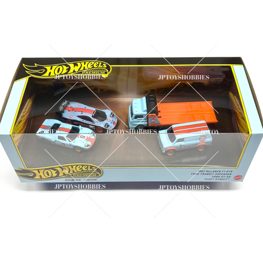 Hot Wheels Premium Diorama Collector Set Assortment – Le Mans Race Gulf Set【HCS008】