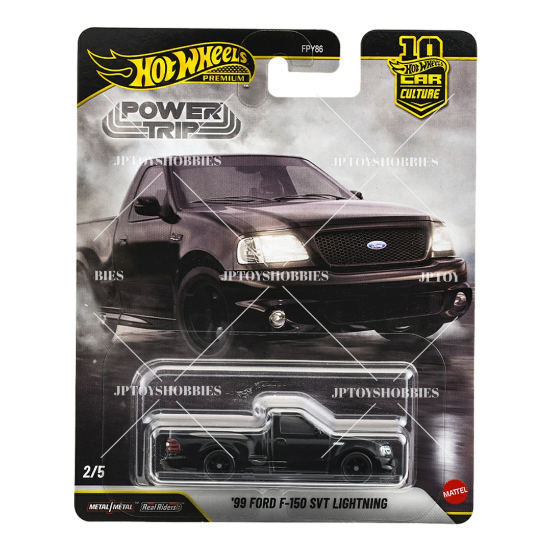 PRE-ORDER Hot Wheels Premium Car Culture Power Trip '99 Ford F-150 SVT Lightning【HPT001】