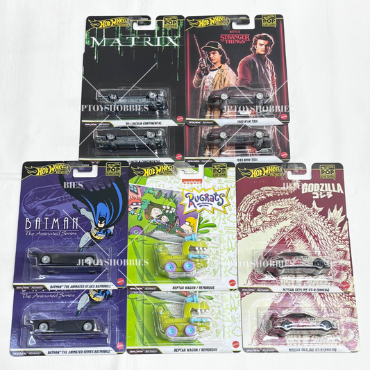 Hot Wheels Pop Culture Assortment Mix Set of 10【HWZ054】