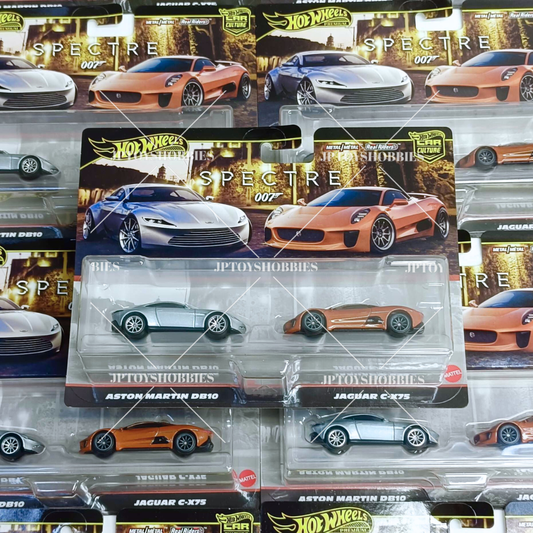 Hot Wheels Premium Car Culture 2 Pack Aston Martin DB10 / Jaguar C-X75【H2P028】