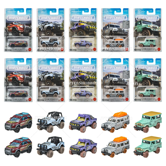 PRE-ORDER Matchbox Theme Assortment - Off-Road Rally - Set of 10【MBX040】