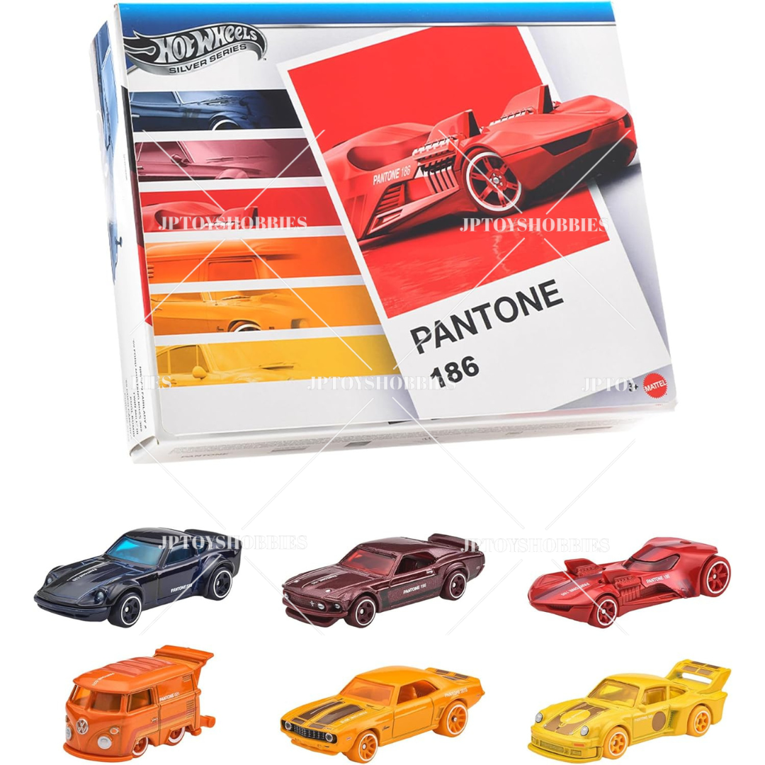 Hot Wheels Silver Pantone Multipack Assortment - Sunset Lace 【HWZ069】