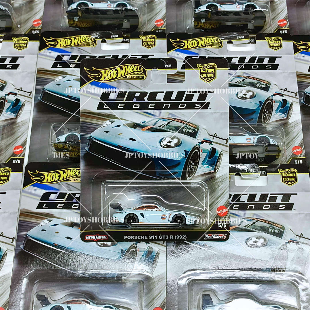 Hot Wheels Premium Car Culture Circuit Legends Porsche 911 GT3 R (992)【HCL005】