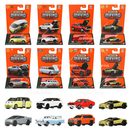PSL 2025 Matchbox Moving Parts Assortment - Set of 8 / FWD28-985G【MBX031】