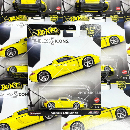 Hot Wheels Premium Car Culture Timeless Icons Porsche Carrera GT【HTI003】