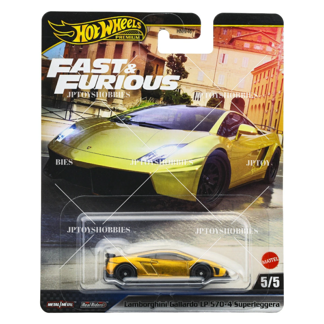PSL 2025 Hot Wheels Premium Fast & Furious Lamborghini Gallardo LP 570-4 Superleggera【HFF040】