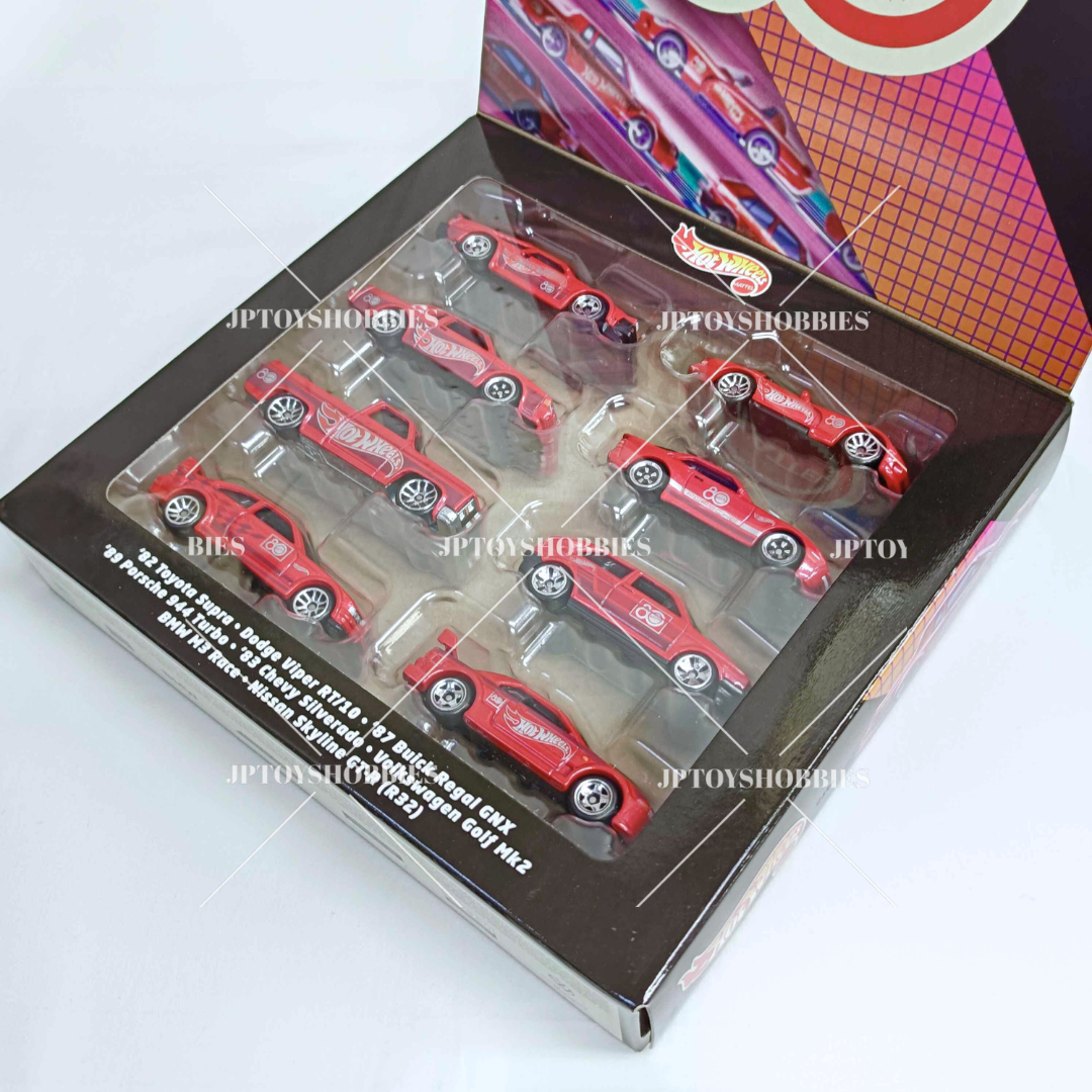 Hot Wheels Mattel 80th Anniversary 8-Pack【HWZ048】