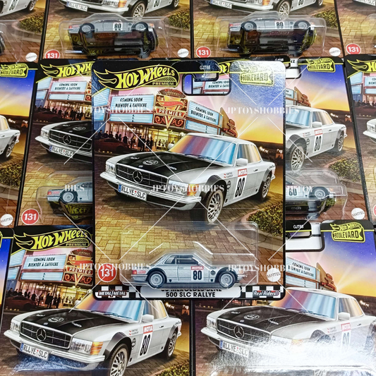 Hot Wheels Premium Boulevard'80 Mercedes-Benz 500 SLC Rallye【HBV046】