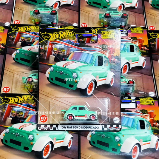 Hot Wheels Boulevard '60s Fiat 500 D Modificado【HBV013】