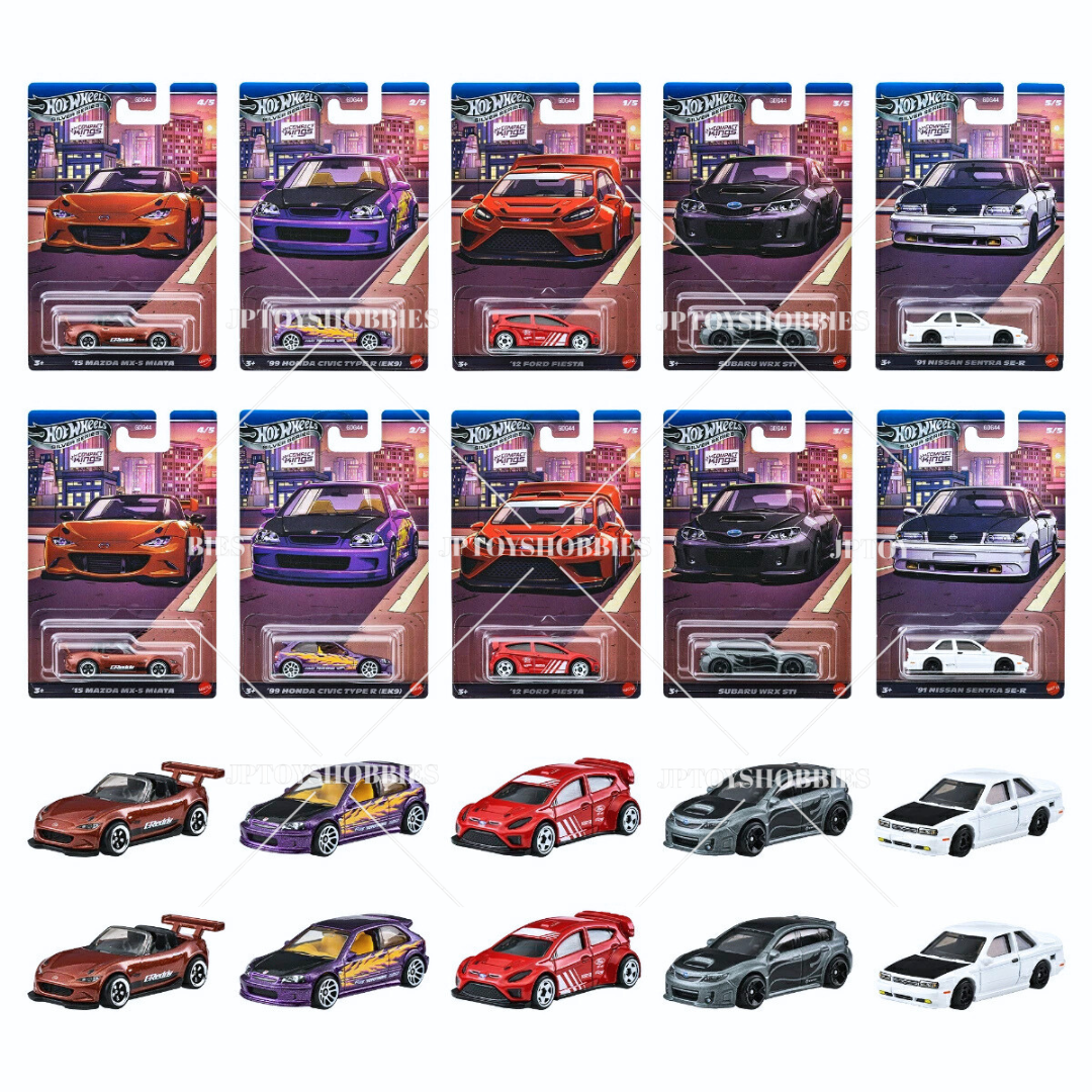 PSL 2025 Hot Wheels Theme Automotive Assortment Compact King Mix Set of 10【HWZ053】