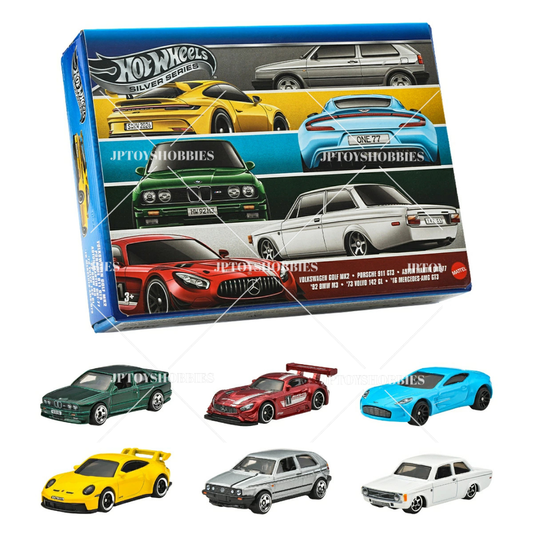 Hot Wheels silver Euro Style Multipack 【HWZ065】
