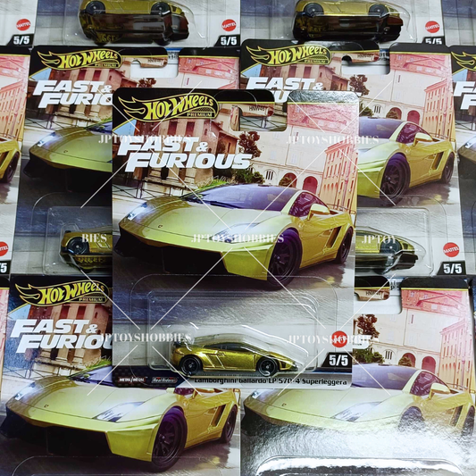 Hot Wheels Premium Fast & Furious Lamborghini Gallardo LP 570-4 Superleggera【HFF040】