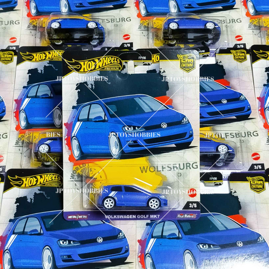 Hot Wheels Car Culture World Tour Volkswagen Golf Mk7【HWT002】