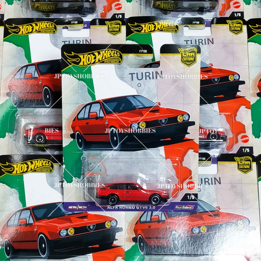 Hot Wheels Car Culture World Tour Alfa Romeo GTV6 3.0【HWT004】