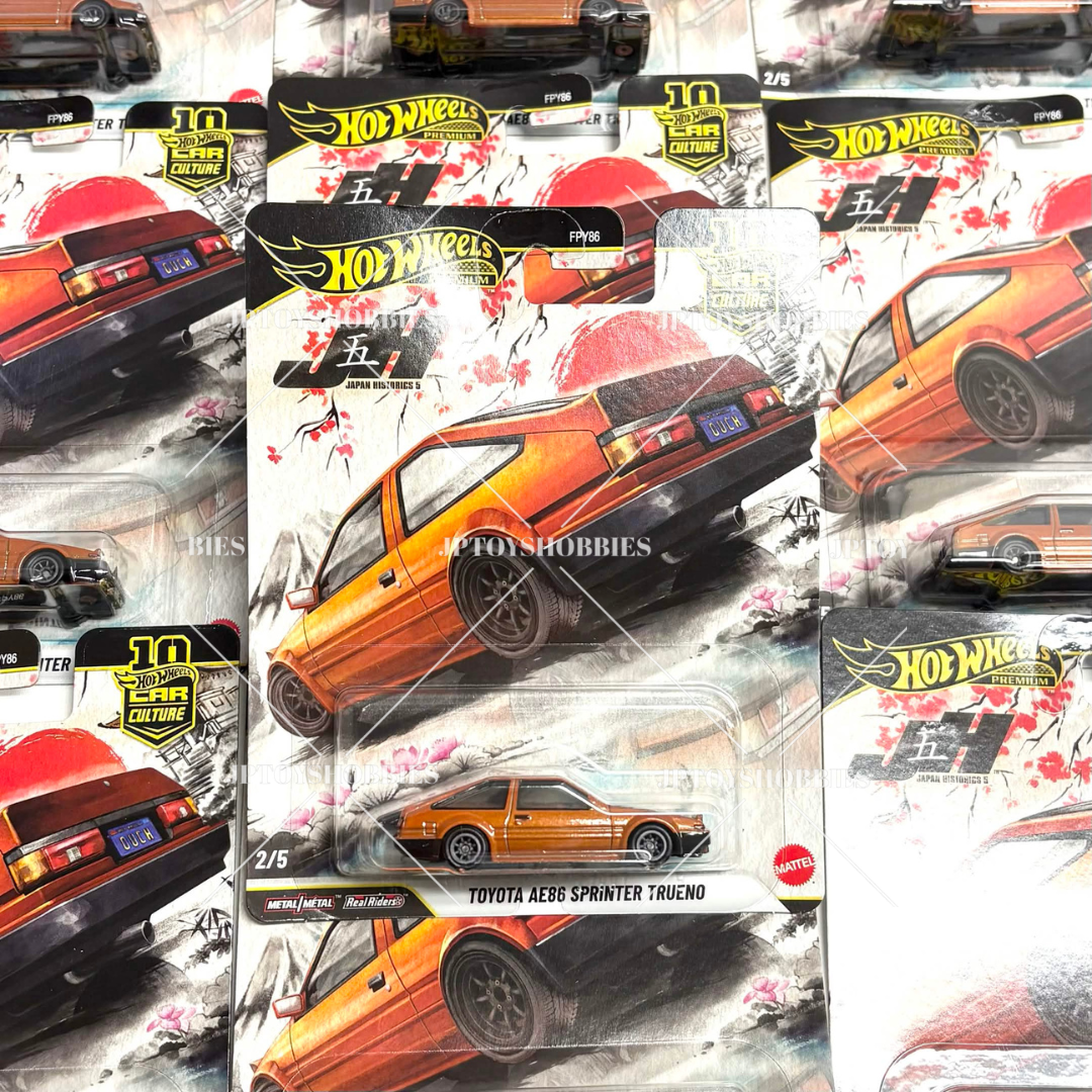 Hot Wheels Car Culture Japan Historics 5 Toyota AE86 Sprinter Trueno【HJH007】
