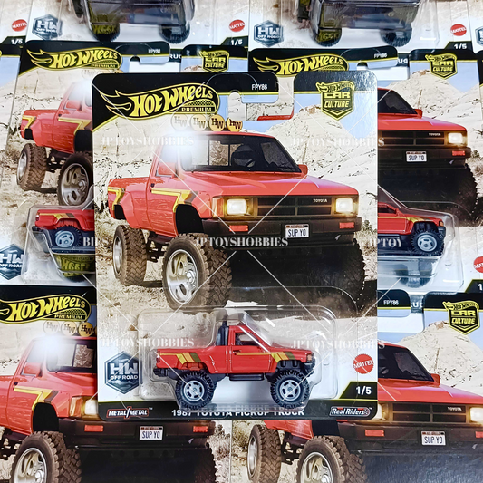 Hot Wheels Premium Car Culture Off Road 1987 Toyota Pickup Truck【HOR009】
