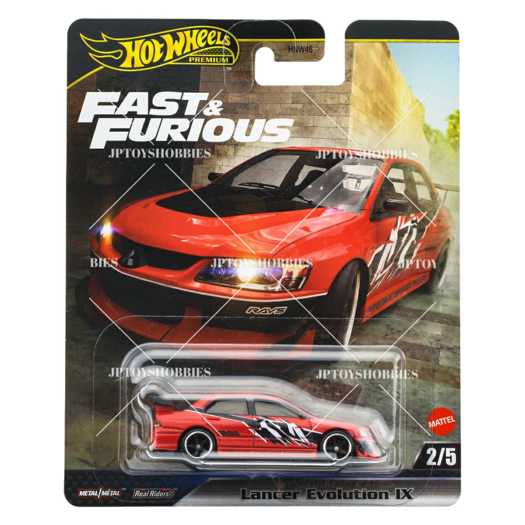PSL 2025 Hot Wheels Premium Fast & Furious Lancer Evolution IX【HFF038】