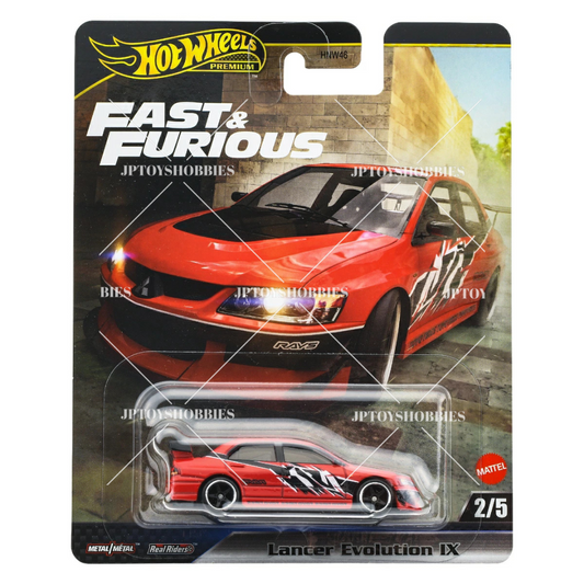 PSL 2025 Hot Wheels Premium Fast & Furious Lancer Evolution IX【HFF038】
