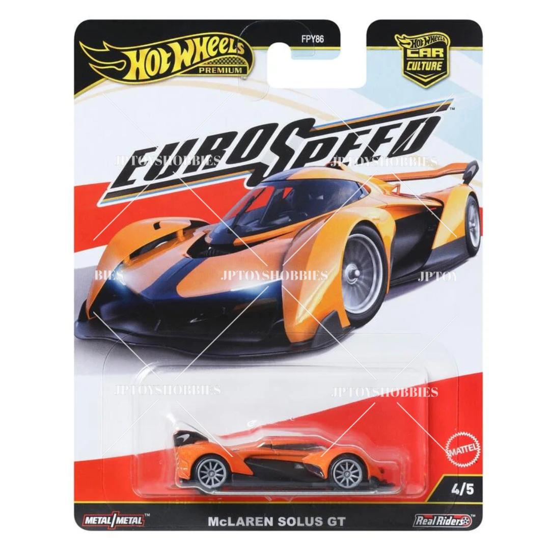PSL 2025 Hot Wheels Premium Car Culture Euro speed McLaren Solus GT【HES004】