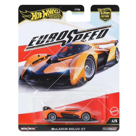 PSL 2025 Hot Wheels Premium Car Culture Euro speed McLaren Solus GT【HES004】