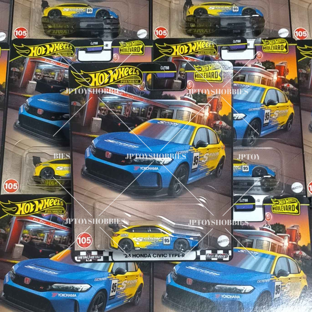 Hot Wheels Premium Boulevard ’24 HONDA CIVIC TYPE-R【HBV017】